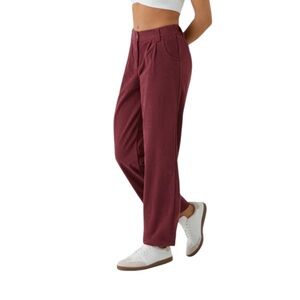 Halara Mid Rise Corduroy Casual Pants